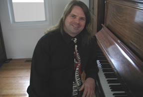 Chris at the Piano